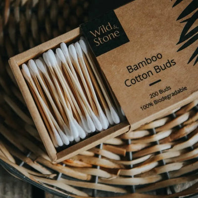 Bamboo Cotton Buds - Skin Care Accessories