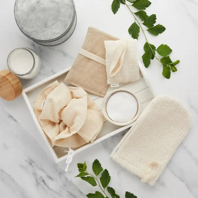 Cotton Shower Mitt - Body Care Accessories