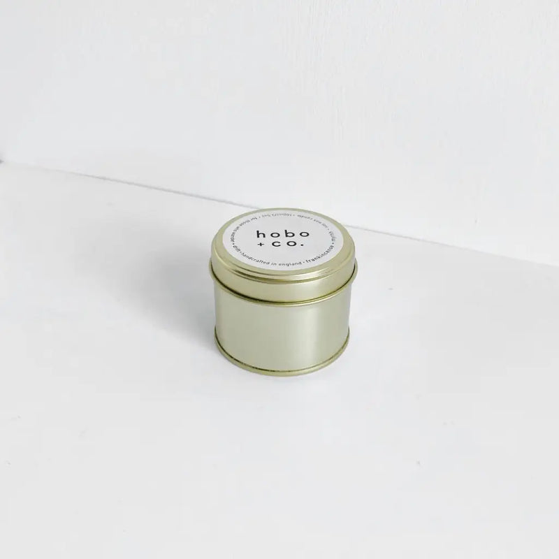 Frankincense + Myrrh Travel Tin Soy Candle - Candles