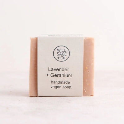 Lavender + Geranium Soap - Bath & Shower