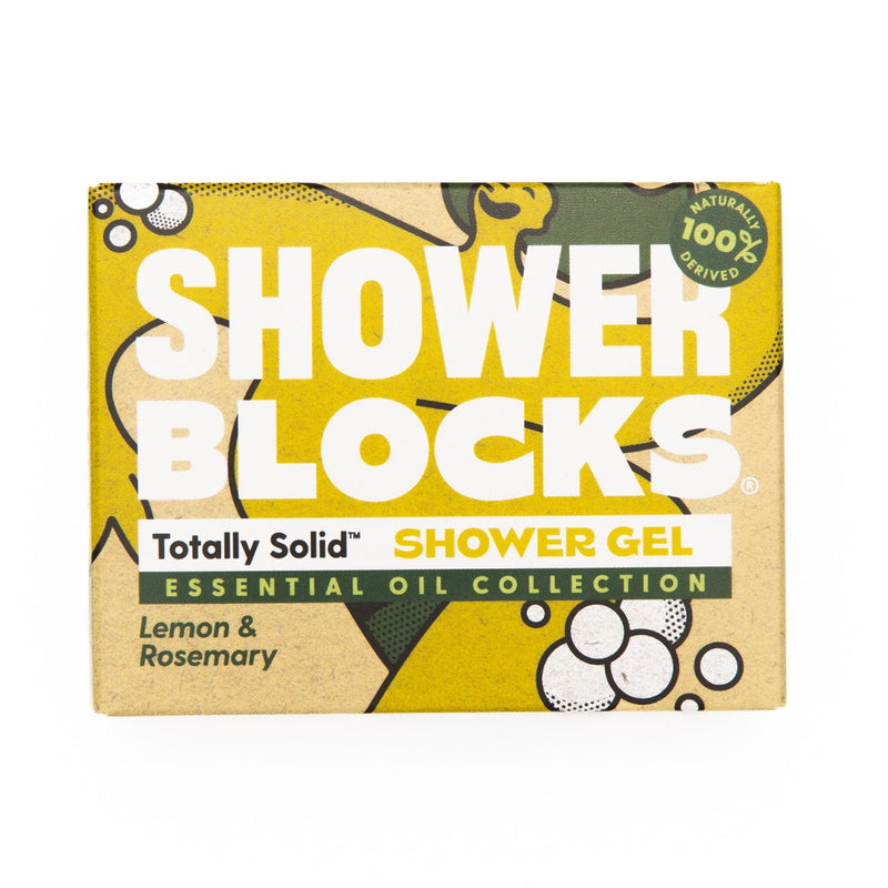 Solid Shower Gel - Essential Oil Collection - Lemon & Rosemary