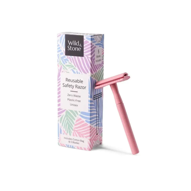 Reusable Safety Razor - Rose - Hair Removal