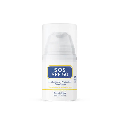 SOS SPF 50 Sun Cream - 50ml - Sun Cream