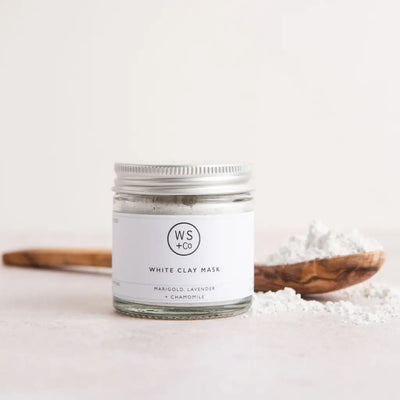 White Clay Face Mask - Masks