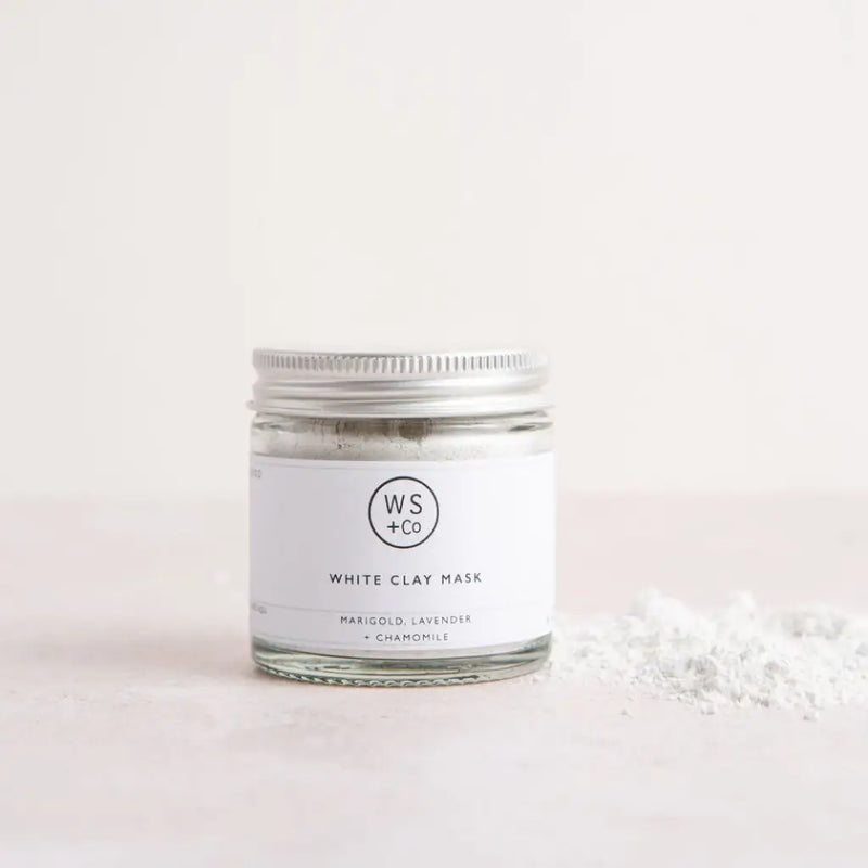 White Clay Face Mask - Masks